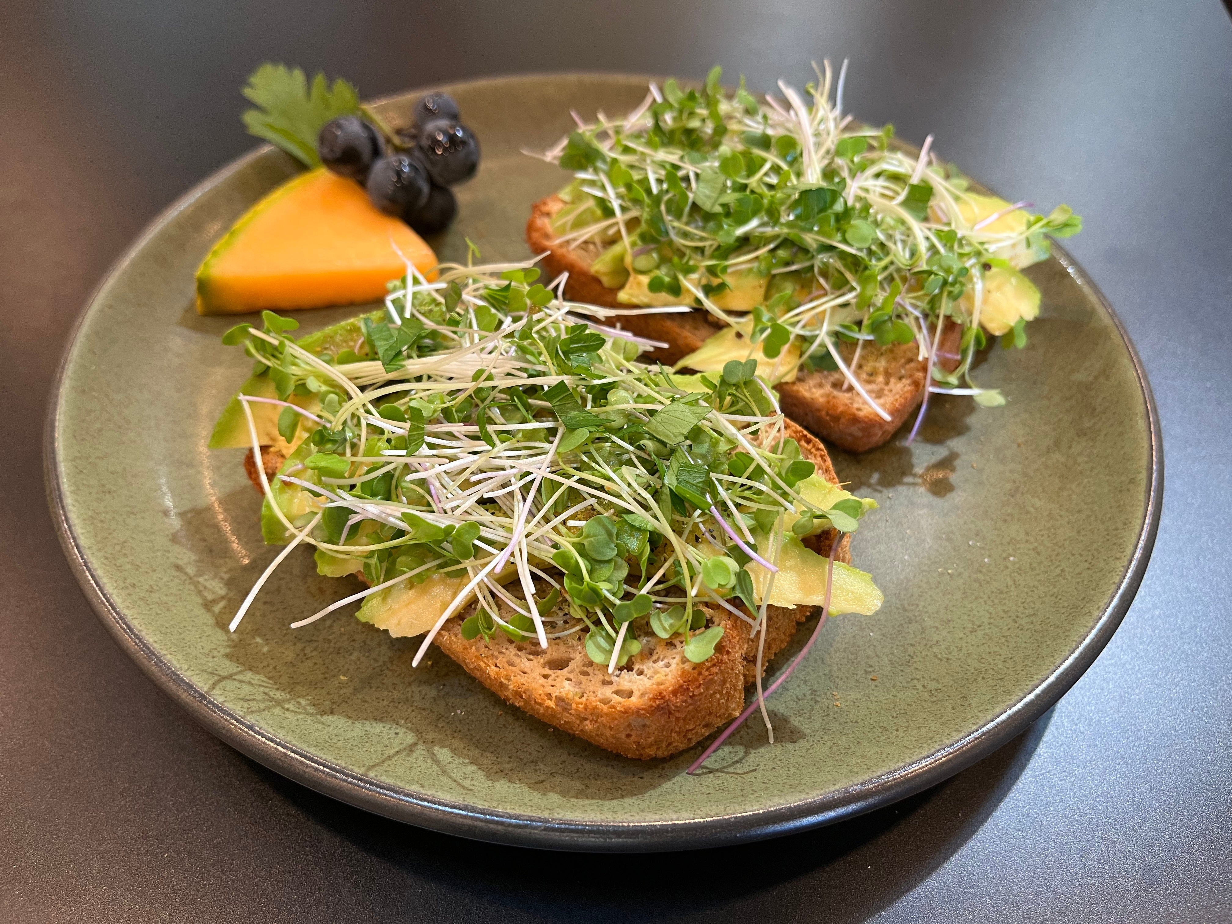 Avocado Toast | Ants on a Log Cafe 401 SW Jefferson Ave. Corvallis